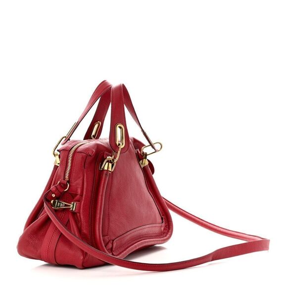 Chloe Calfskin Medium Paraty Acerola Bag - Picture 4 of 11